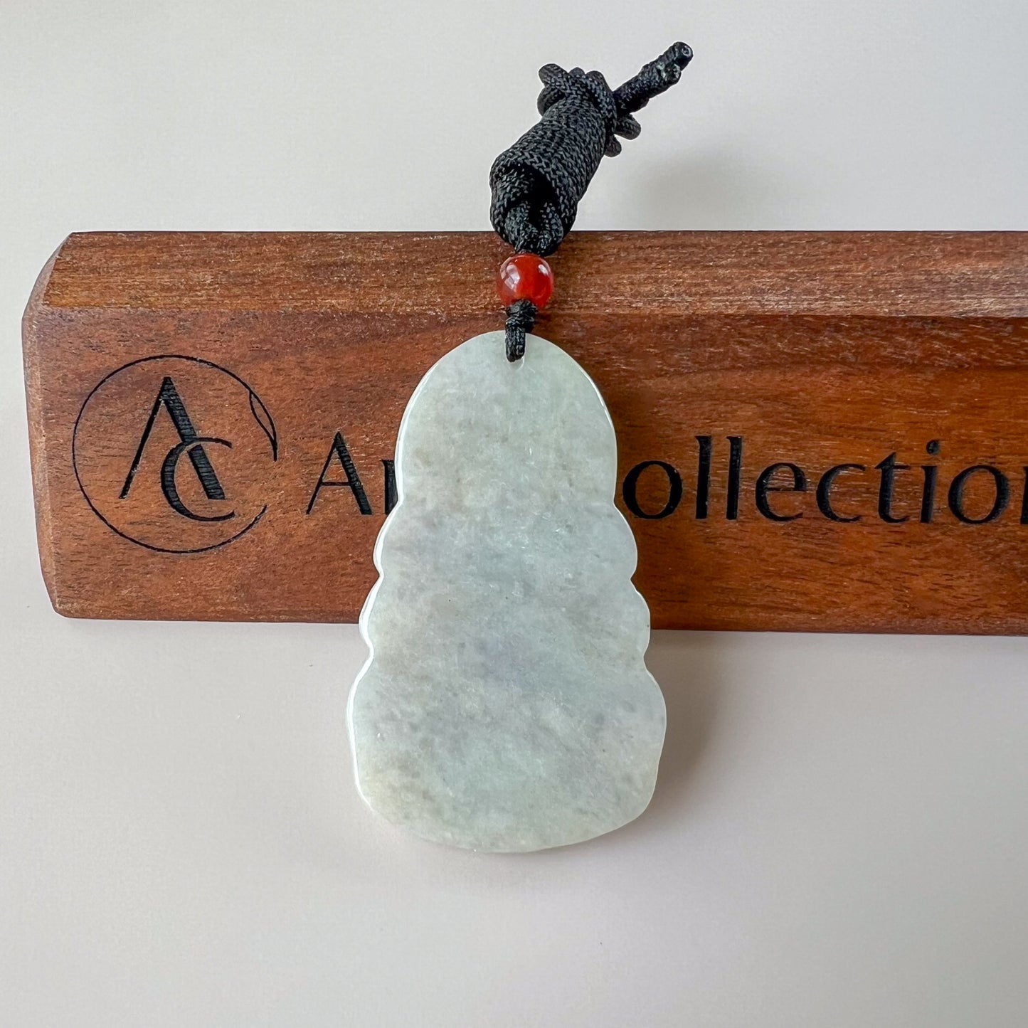 Jadeite Jade Guan Yin Avalokiteshvara, Carved Pendant Necklace, YJ-0921-0170714
