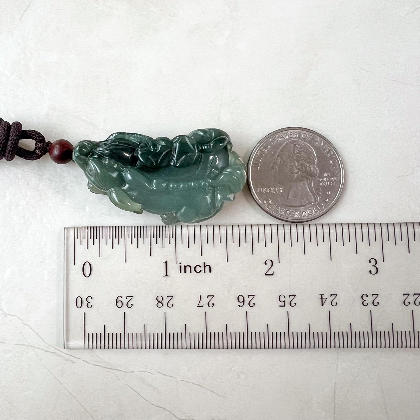 Prosperity Guardian Pixiu with Coins Green Jadeite Jade, Pixiu Pi Xiu, 貔貅, Dragon Carved Pendant, YJ-1022-0064621
