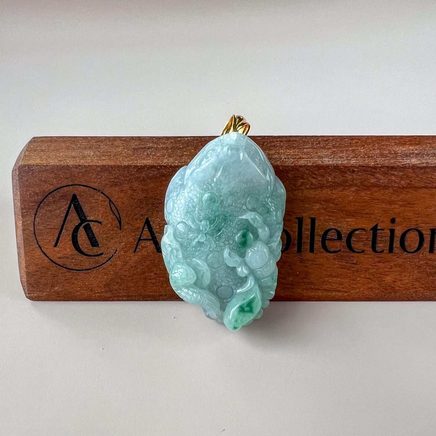 5 Poison Toad Jade Pendant with 18K gold Bail, Scorpion, Snake, Spider, Centipede Hand Carved, 五毒, Jadeite Jade Pendant, YGR-0924-1749944068