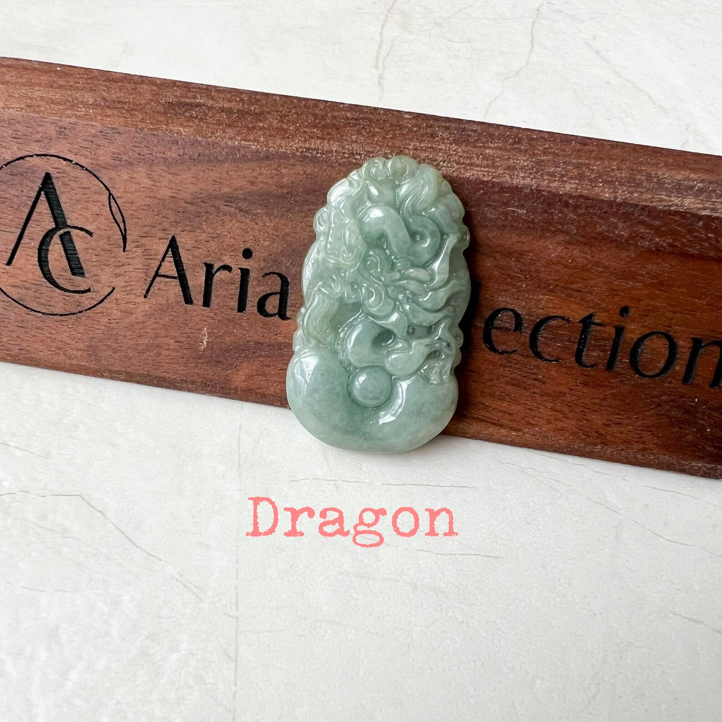 Green Jadeite Jade Zodiac Pendant Necklace, Chinese Zodiac Collection, Rat, Ox, Tiger, Rabbit, Dragon, Snake, Horse, Goat, Monkey, Rooster, Dog, Pig, LJ-1221-1674080985