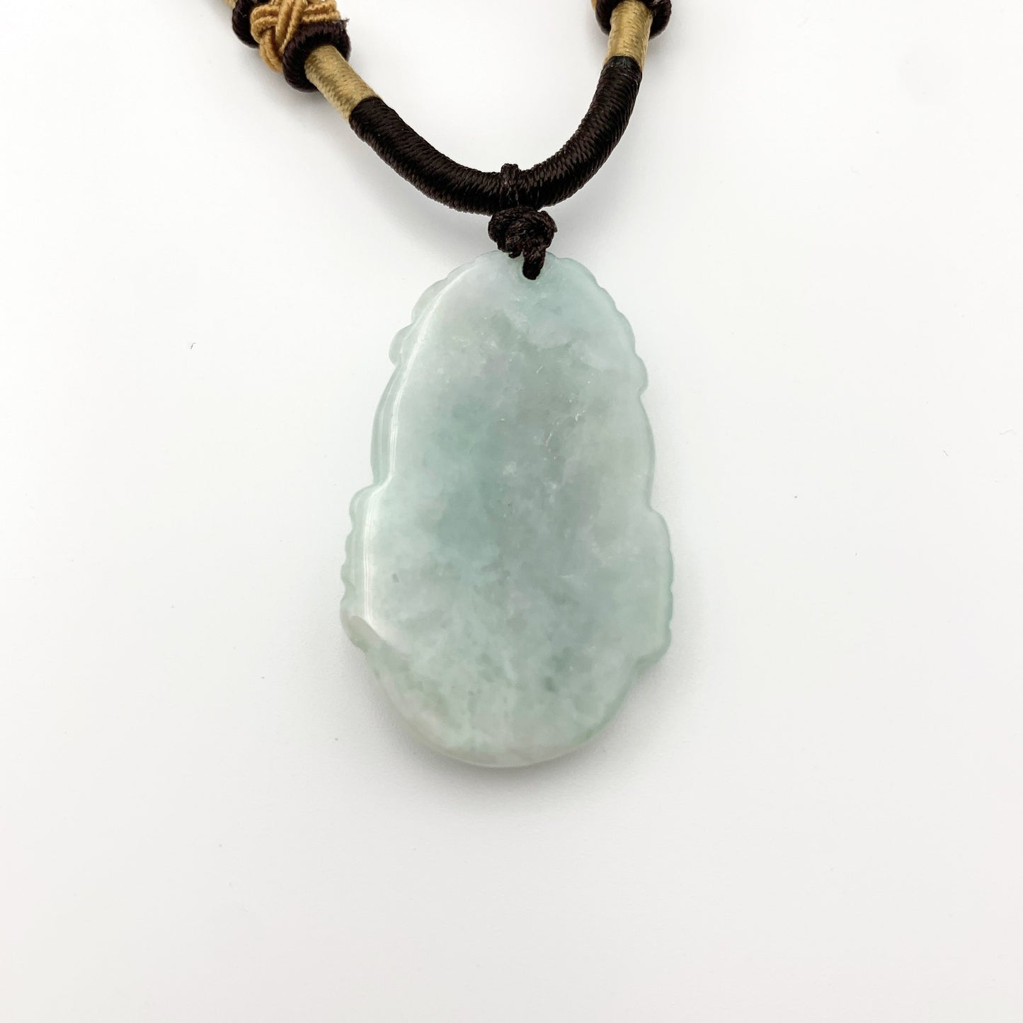 Jadeite Jade Dragon Chinese Zodiac Carved Pendant Necklace, YW-0110-1646517413 - AriaDesignCollection