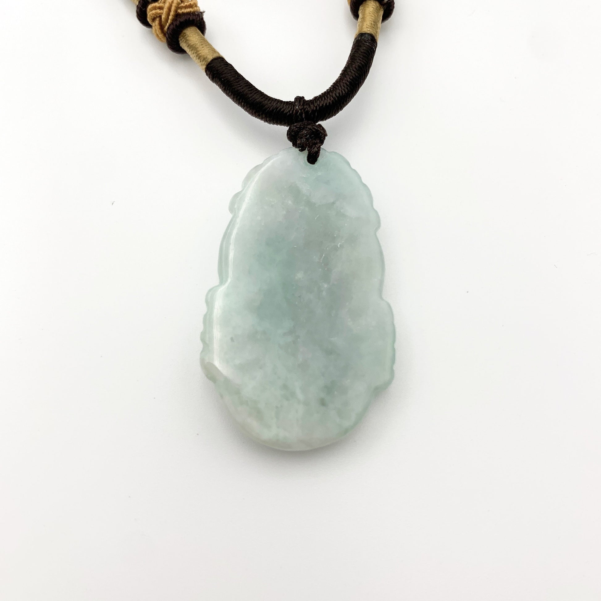 Jadeite Jade Dragon Chinese Zodiac Carved Pendant Necklace, YW-0110-1646517413 - AriaDesignCollection