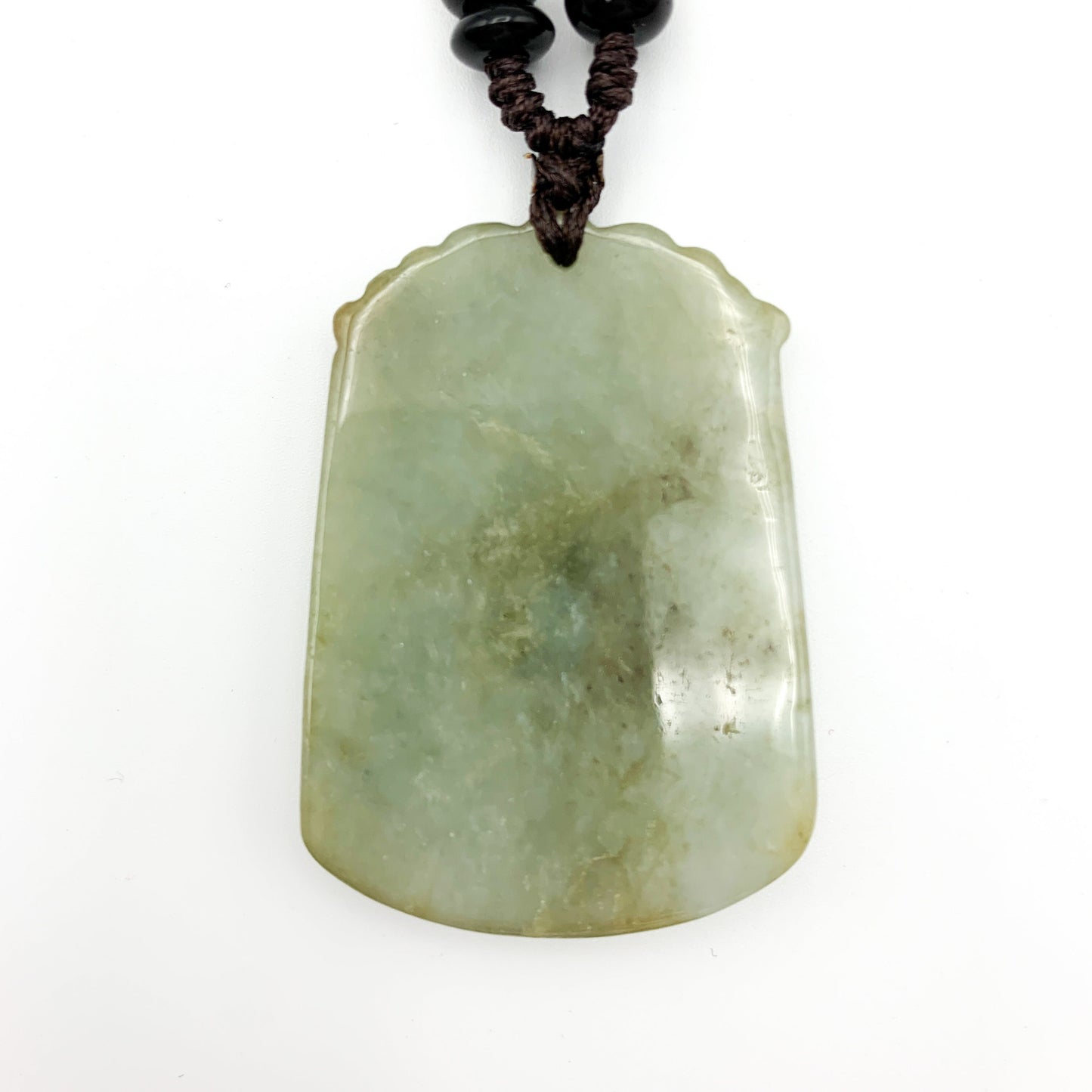 Jadeite Jade Ox Bull Cow Chinese Zodiac Carved Pendant Necklace, YW-0321-1645672473 - AriaDesignCollection