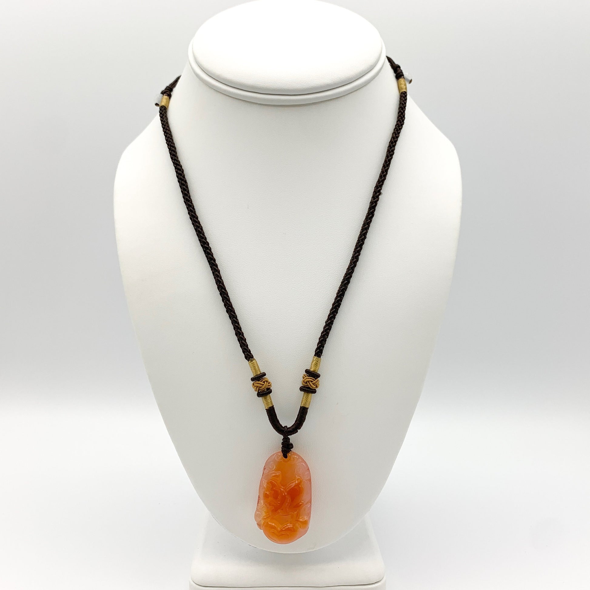 Red Agate Pig Boar Zodiac Carnelian Carved Pendant, YW-0110-1646192276 - AriaDesignCollection