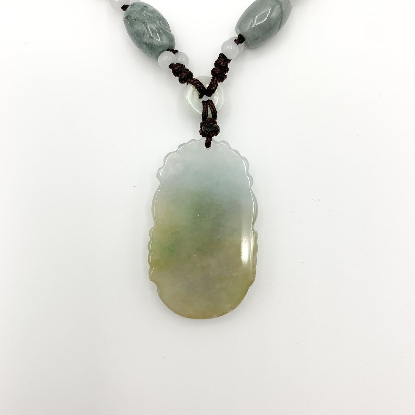 Jadeite Jade Dog Chinese Zodiac Hand Carved Red Pendant Necklace, YW-0110-1647127281 - AriaDesignCollection