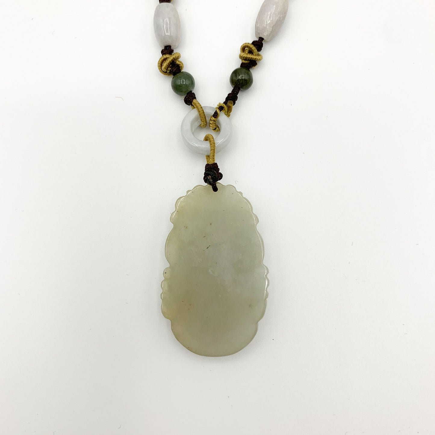 Jadeite Jade Dog Chinese Zodiac Hand Carved Red Pendant Necklace, YW-0110-1647059503 - AriaDesignCollection