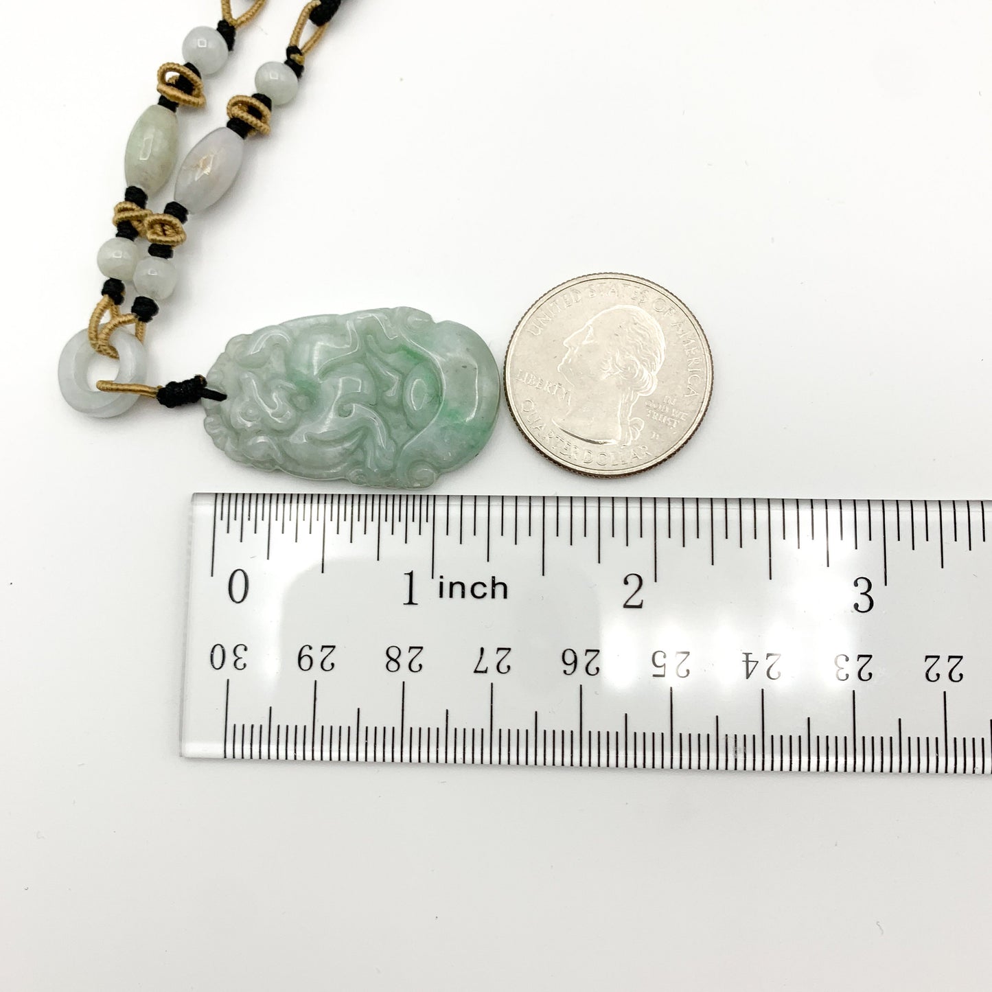 Jadeite Jade Dog Chinese Zodiac Hand Carved Red Pendant Necklace, YW-0110-1647036258 - AriaDesignCollection