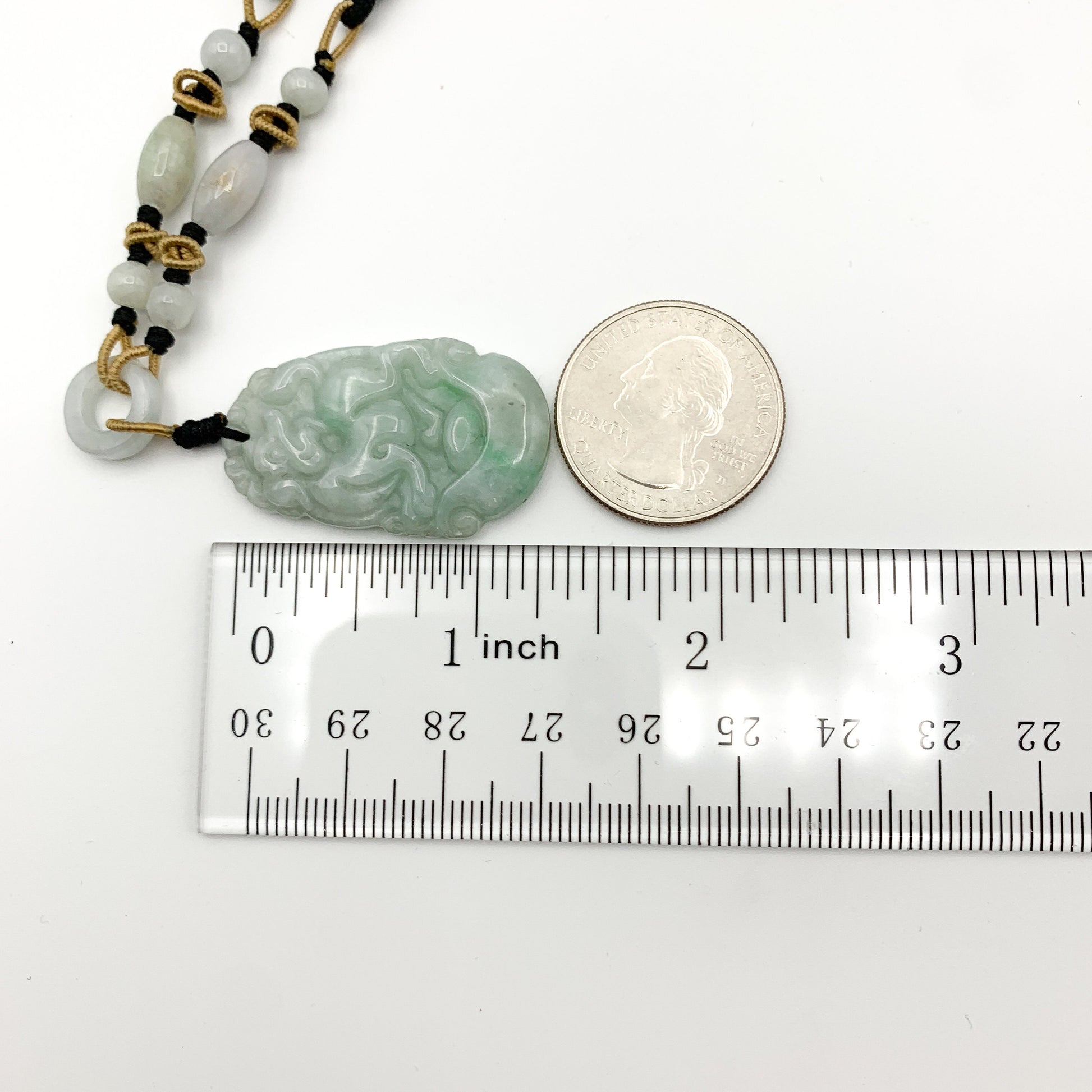 Jadeite Jade Dog Chinese Zodiac Hand Carved Red Pendant Necklace, YW-0110-1647036258 - AriaDesignCollection