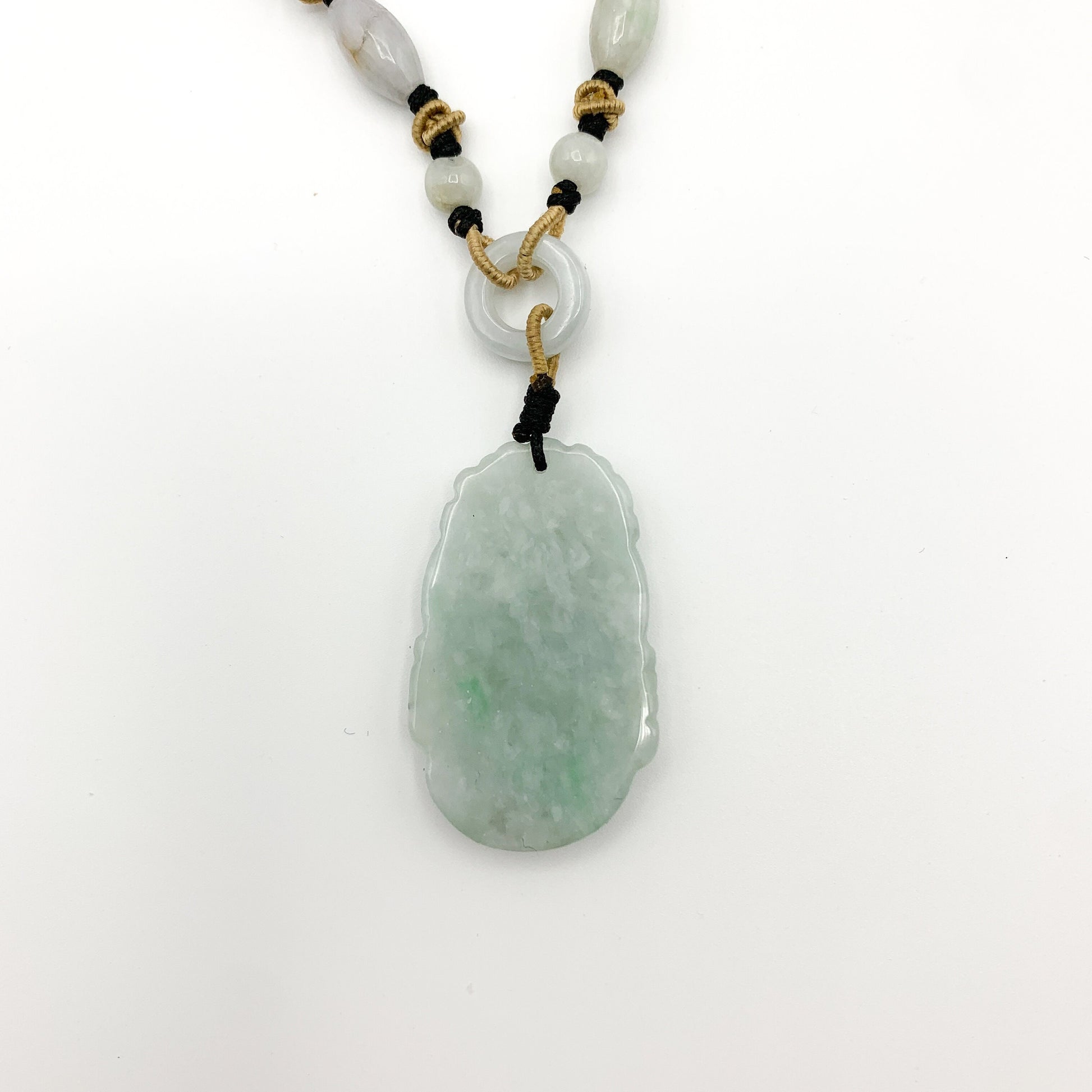 Jadeite Jade Dog Chinese Zodiac Hand Carved Red Pendant Necklace, YW-0110-1647036258 - AriaDesignCollection