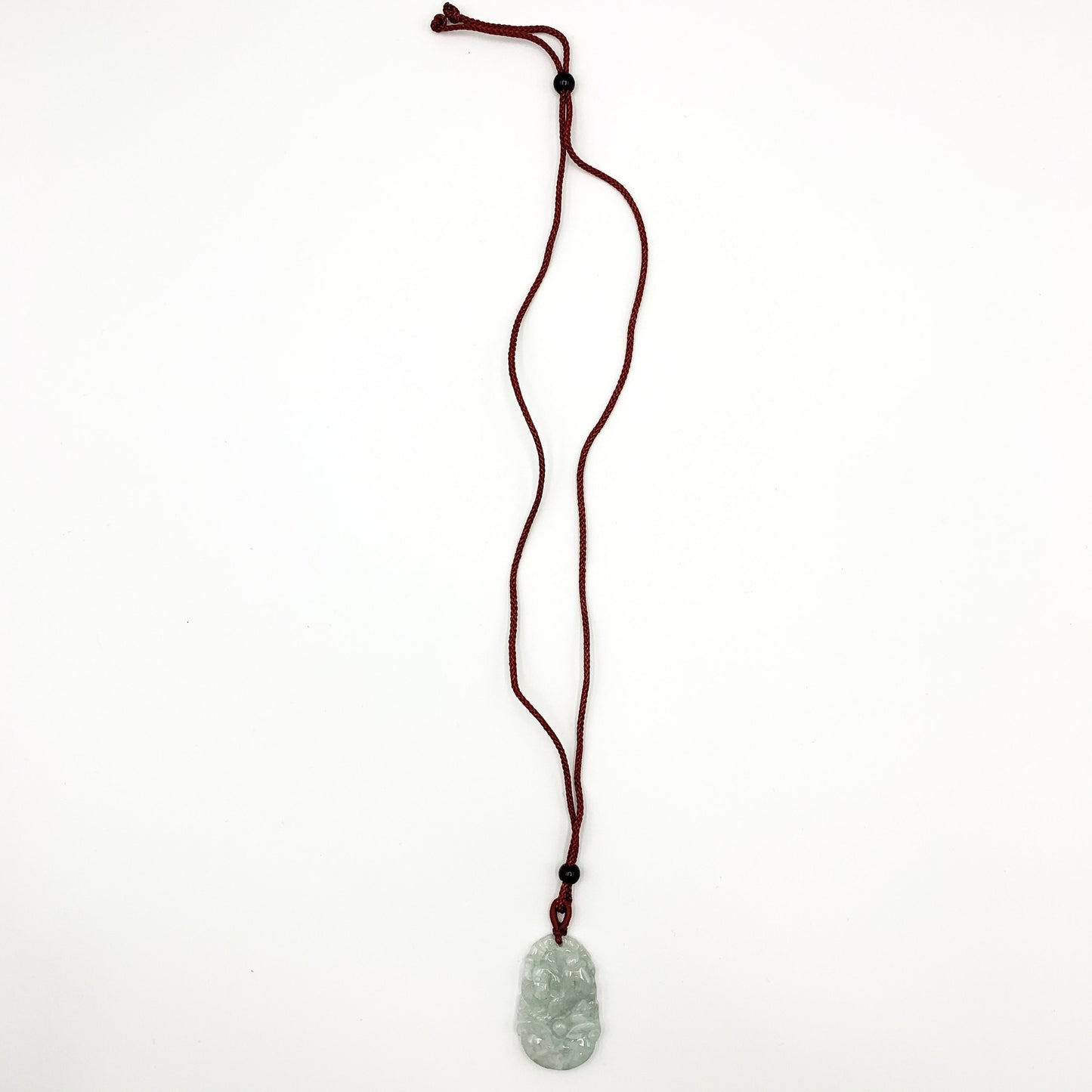 Jadeite Jade Pig Boar Chinese Zodiac Carved Pendant Necklace, YJ-0321-0328270-3 - AriaDesignCollection