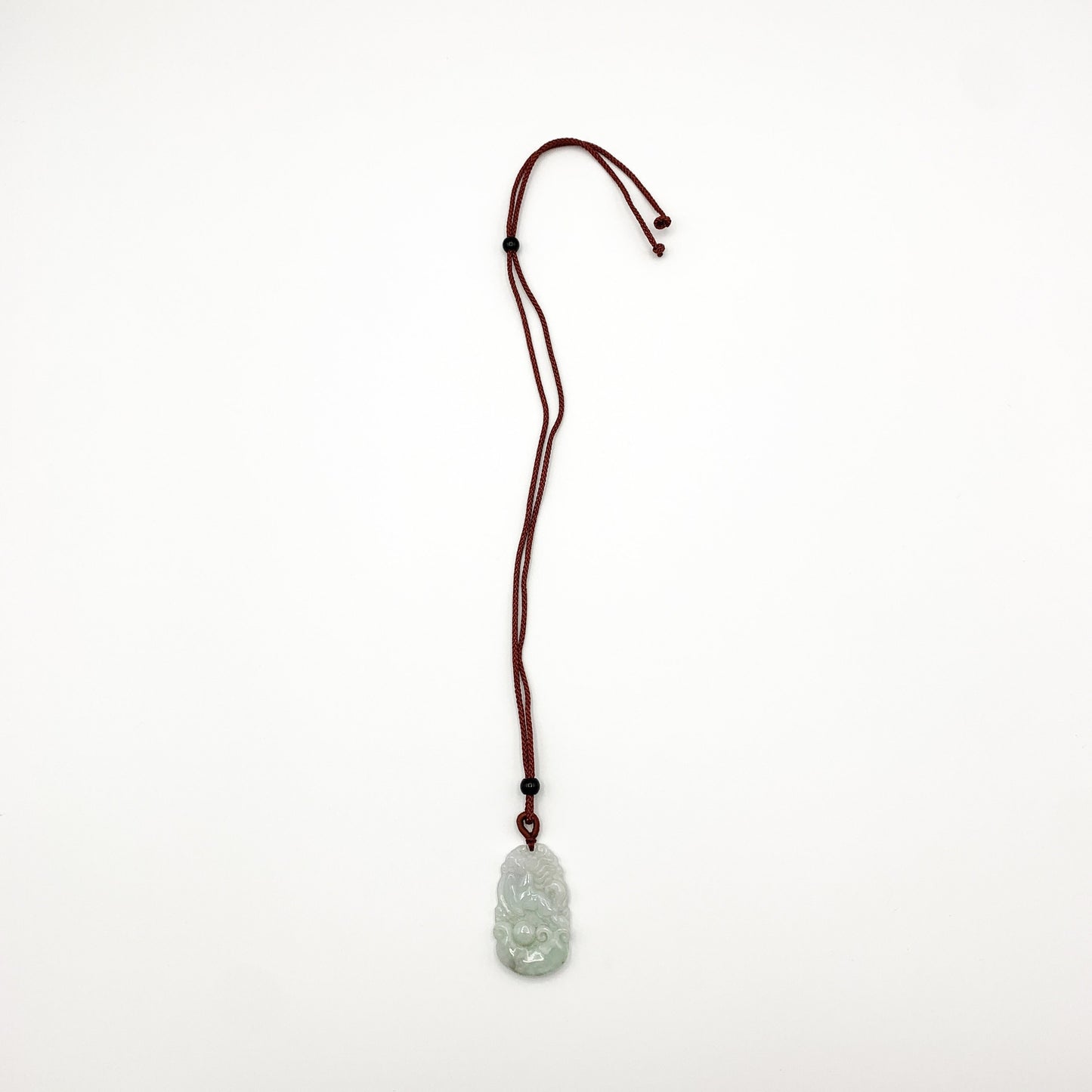 Jadeite Jade Horse Chinese Zodiac Carved Pendant Necklace, YJ-0321-0328270-10 - AriaDesignCollection