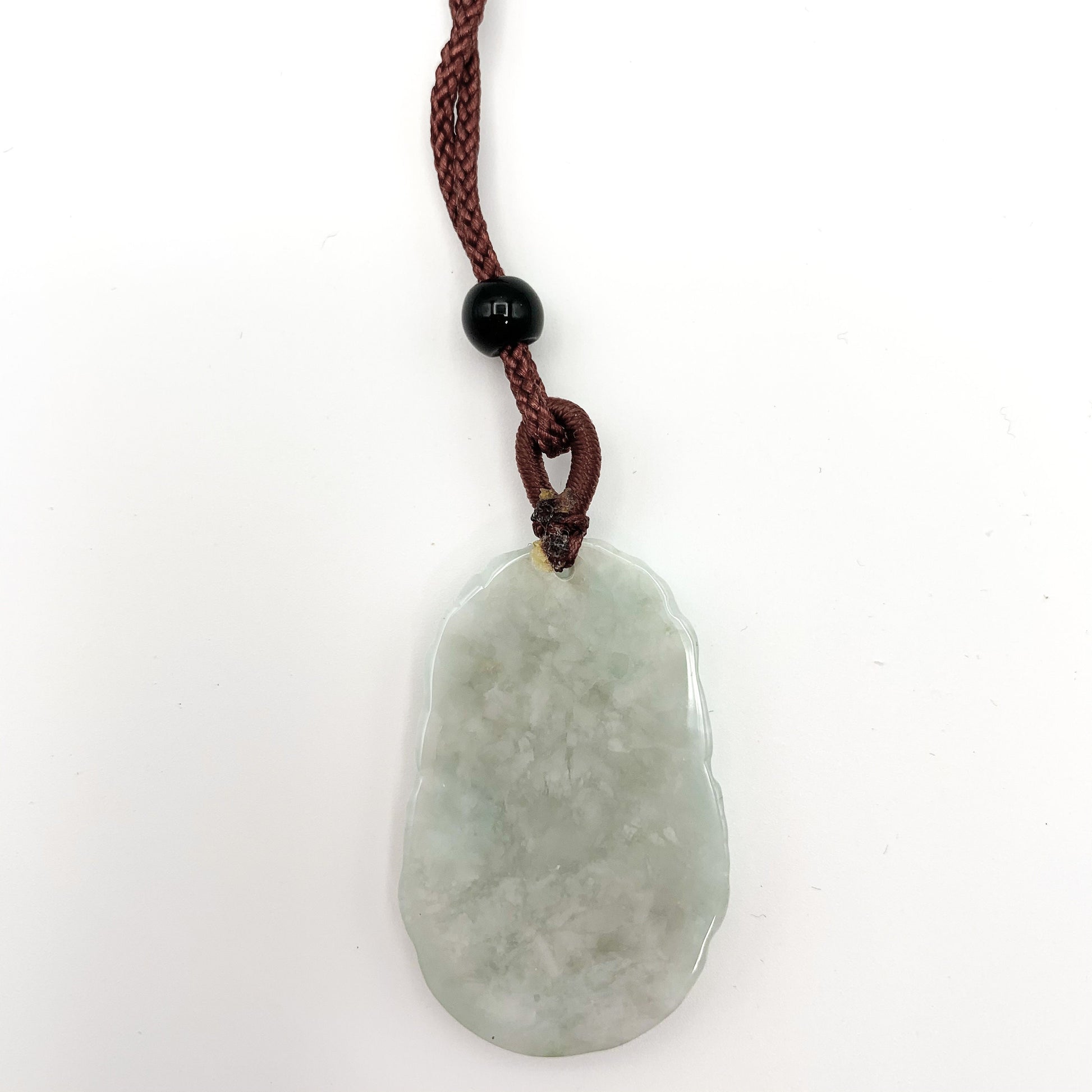 Jadeite Jade Pig Boar Chinese Zodiac Carved Pendant Necklace, YJ-0321-0328270-3 - AriaDesignCollection