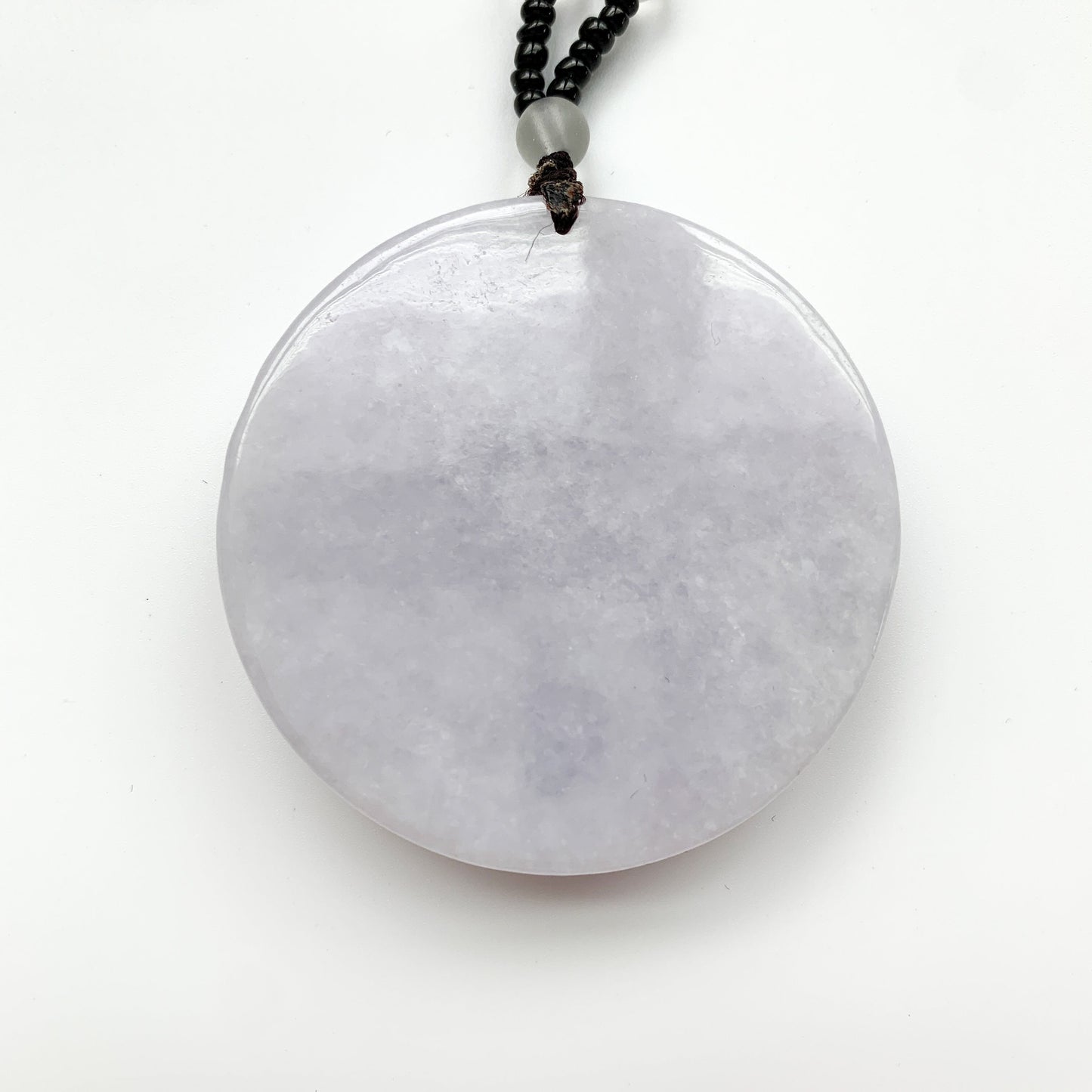 Purple Jadeite Jade Dragon Chinese Zodiac Hand Carved Pendant Necklace, YJ-0321-0345832 - AriaDesignCollection