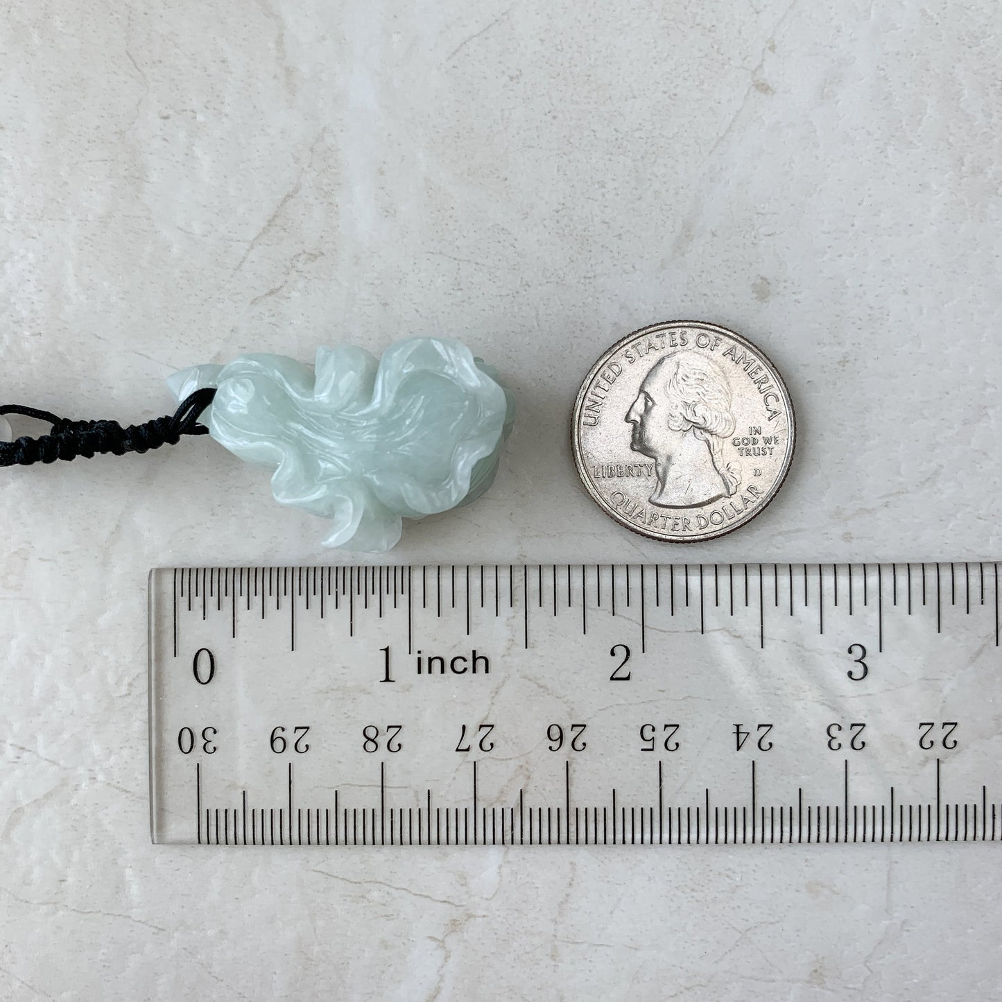 Jadeite Jade Cabbage Wealth and Prosperity Necklace, YW-0110-1646516034 - AriaDesignCollection