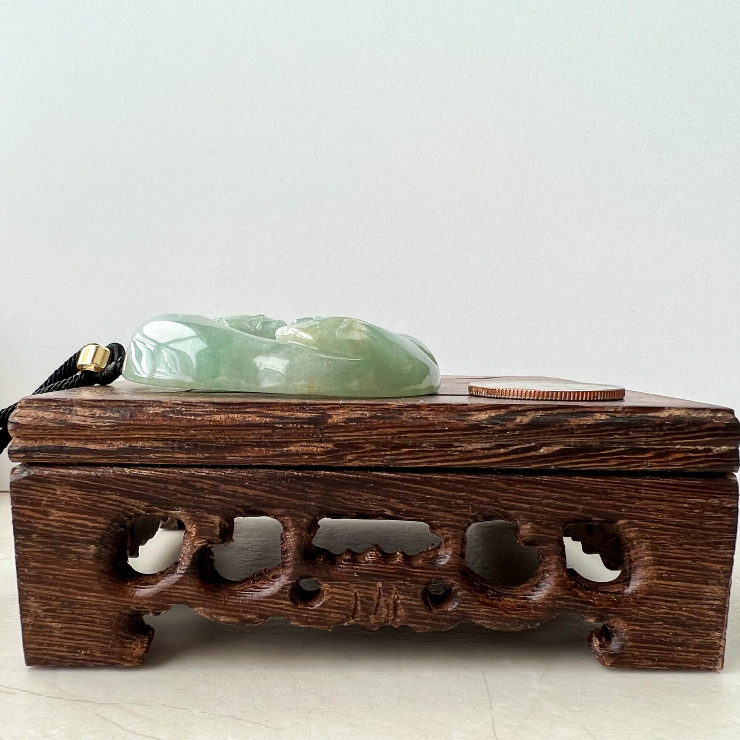 Large Jadeite Jade Baby Buddha Necklace, 宝宝佛, YJ-0722-0004953 - AriaDesignCollection