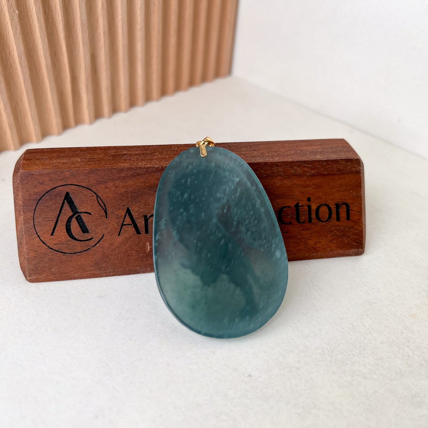 Blue Green Ice Jadeite Jade Tiger Pendant, Chinese Zodiac Carved Pendant with 18K Gold Bail Option, YYG-0823-1691189149