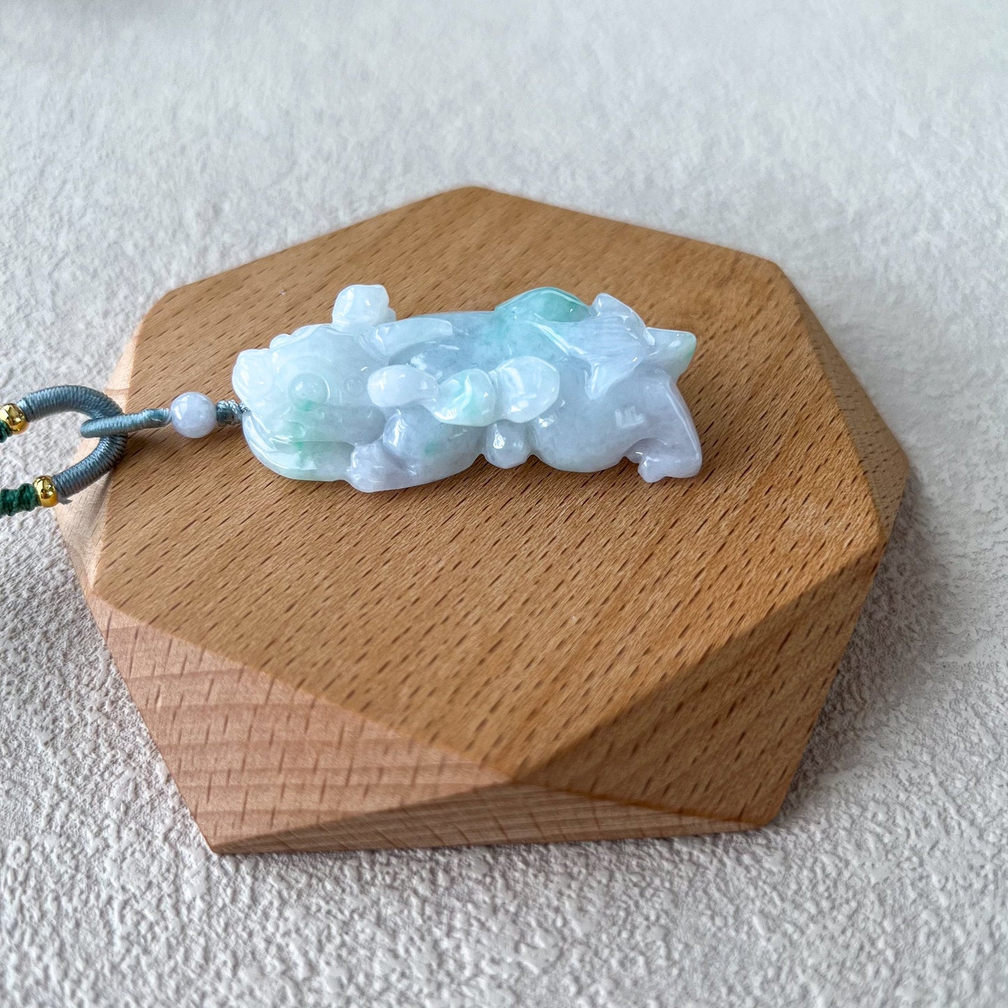 Jadeite Jade, Dragon Pixiu Pi Xiu, , Dragon Chinese Carved Pendant, YGR-0323-1708205907