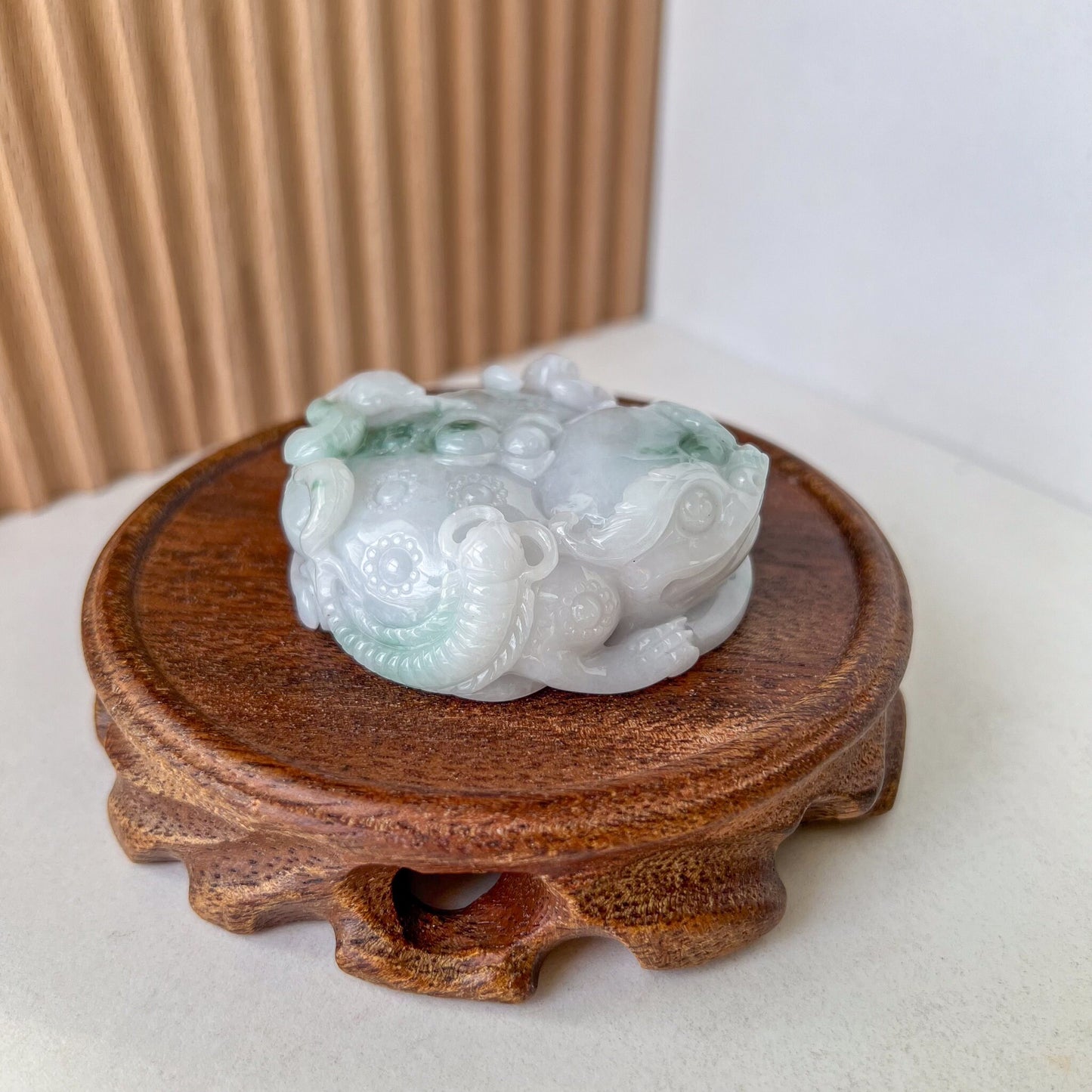 Jadeite Jade 5 Poison Toad, Scorpion, Snake, Spider, Centipede Hand Carved, 五毒, Chinese Zodiac Figurine Decoration, YGR-0822-1718574623