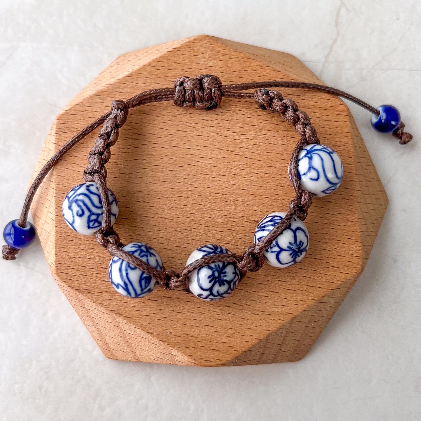 Chinese Porcelain Bloom Handmade Bracelet, YW-0110-1732246377