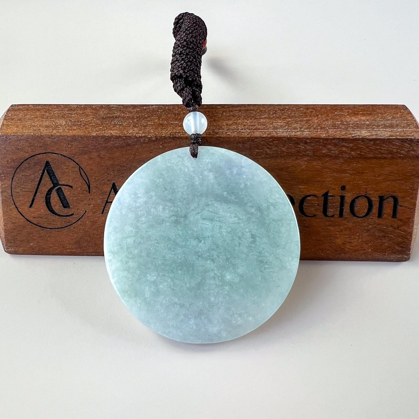 Three Buddha Jade Pendant, Amitabha, Guan Yin, Mahasthamaprapta, Da Shi Zhi, Avalokitesvara, Jadeite Jade Pendant, YJ-0522-0427813