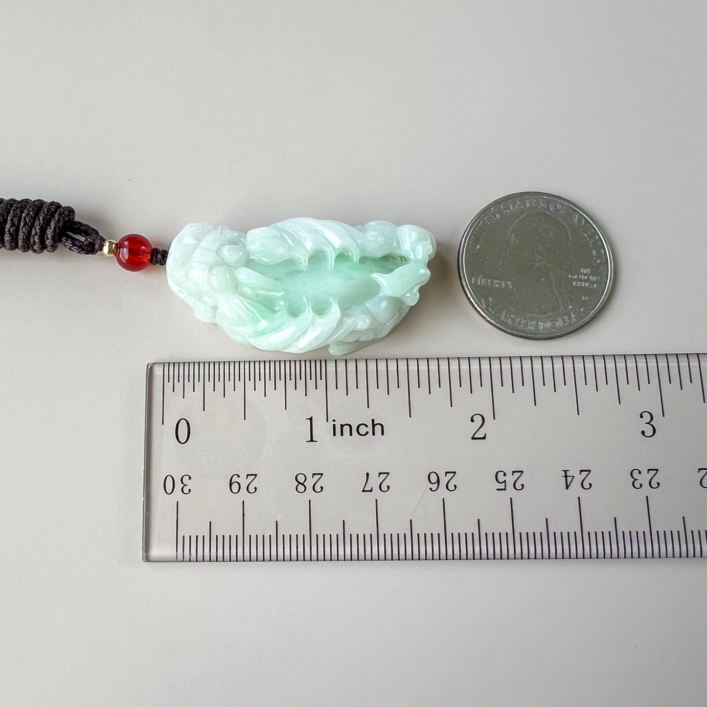 Winged Pixiu Jade Pendant, Pi Xiu, 貔貅, Jadeite Jade Pendant, HY-0322-1757716590