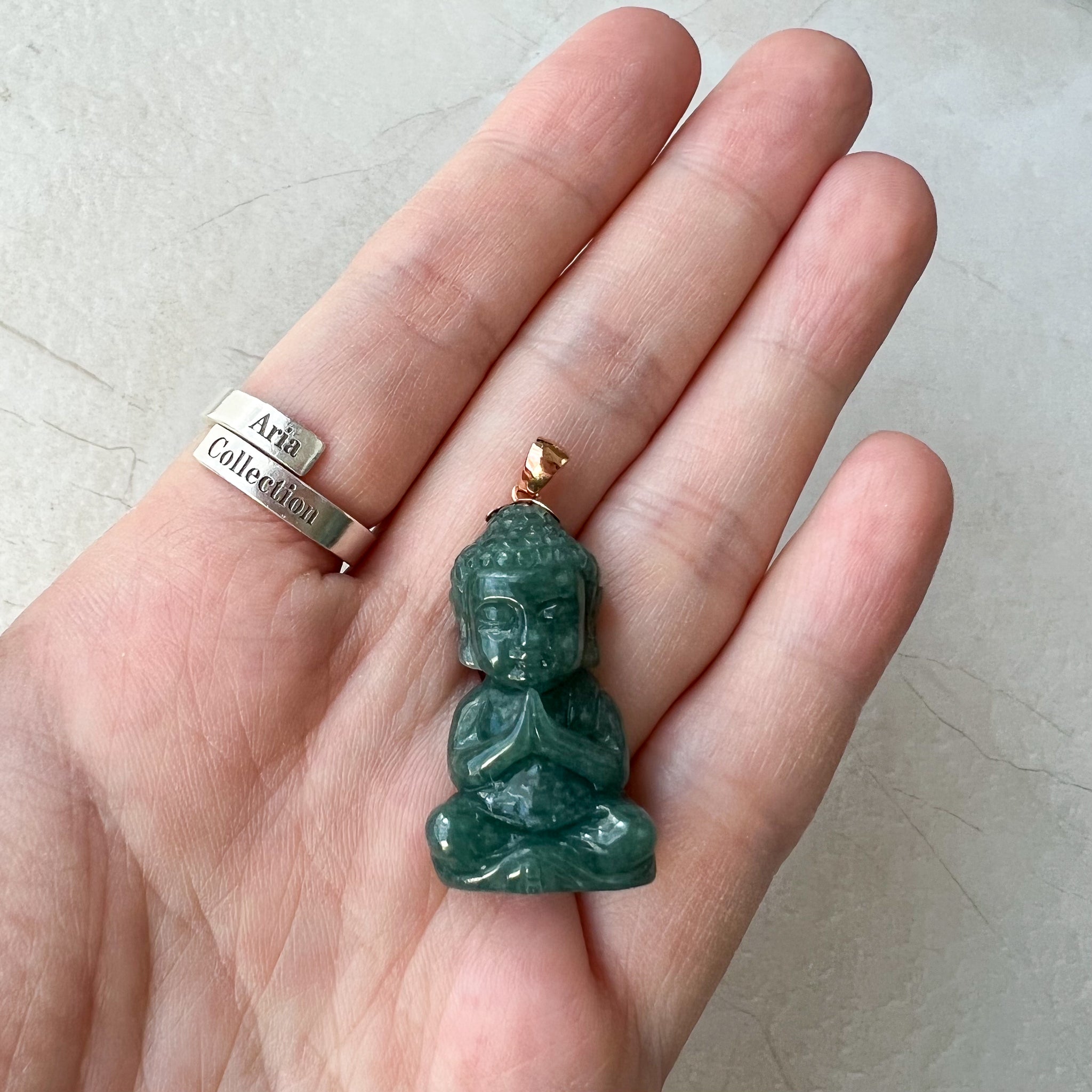 18k buddha deals pendant