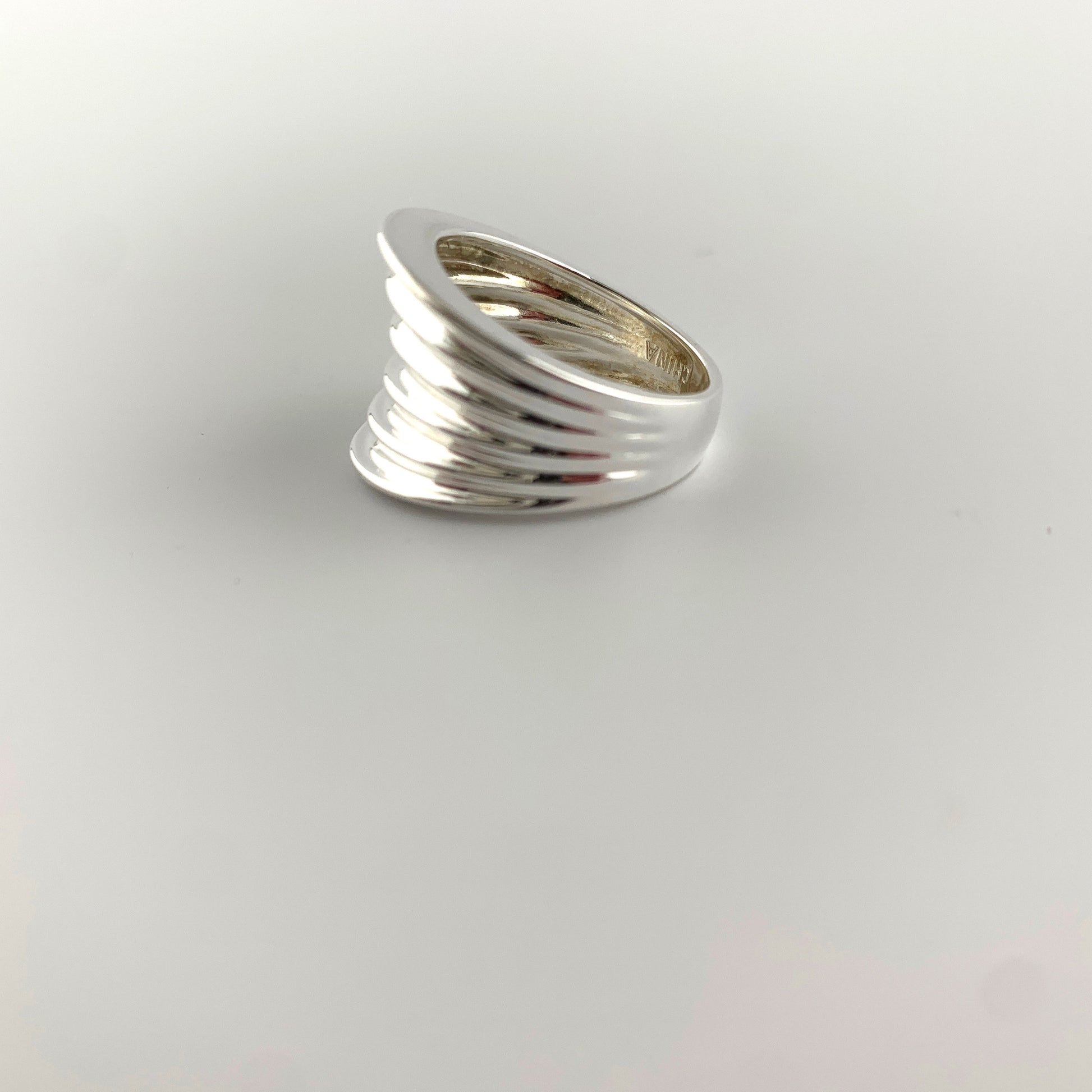 Vintage Sterling Silver Ring Size 6.5, PAJ-0110-1646781949 - AriaDesignCollection