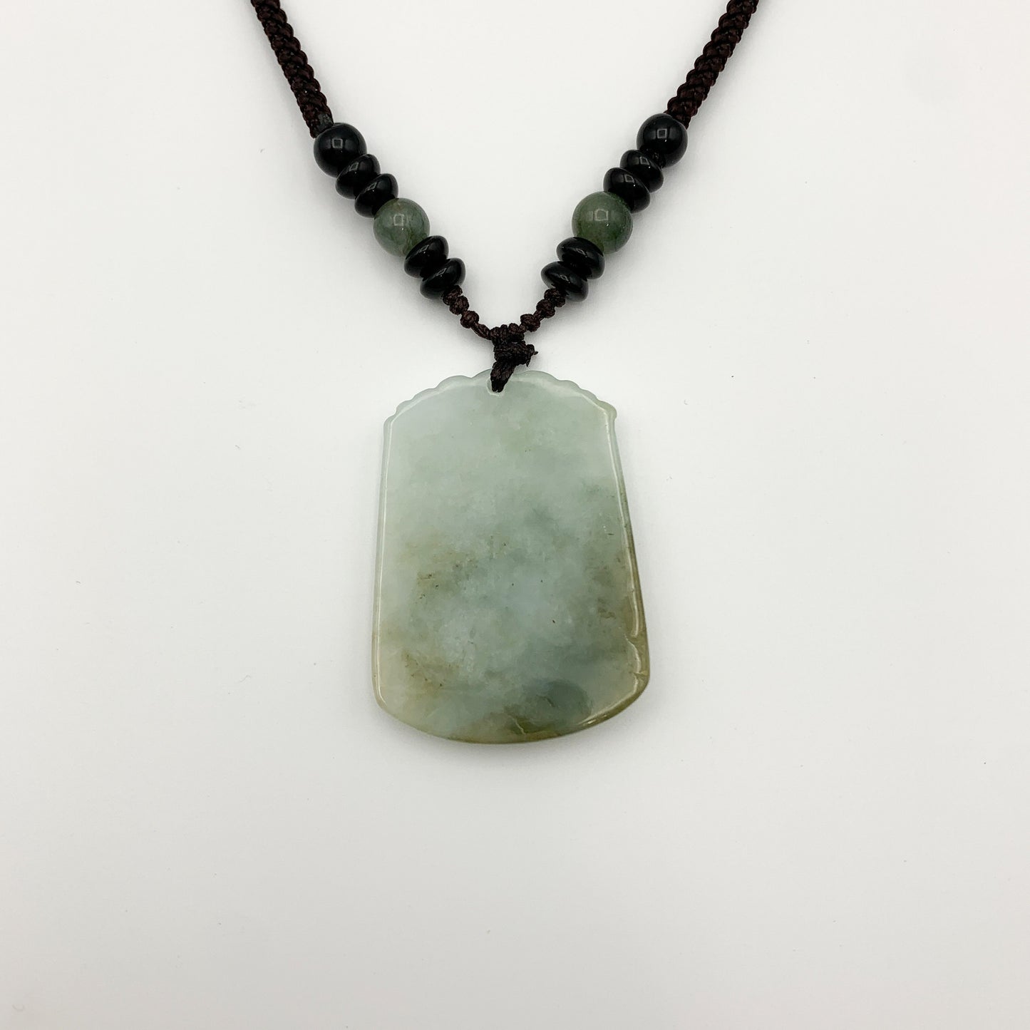 Jadeite Jade Rabbit Chinese Zodiac Carved Pendant Necklace, YW-0321-1646162277 - AriaDesignCollection