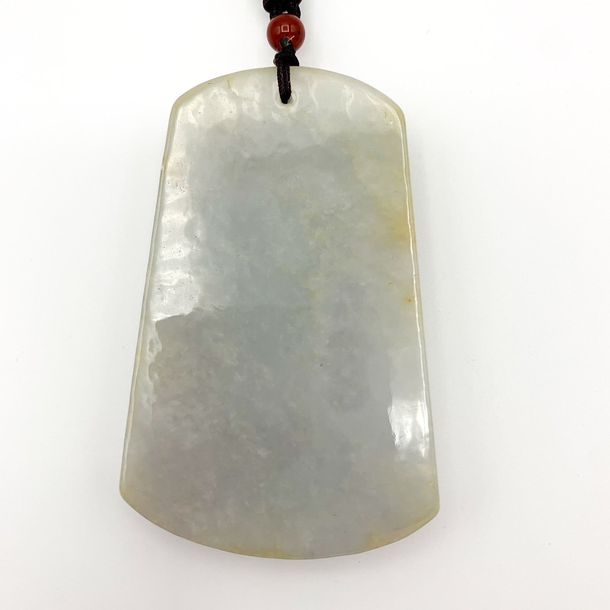 Jade Tree Pendant, Jadeite Jade, Mountain Forest River Scenery, Hand Carved Pendant Necklace, YJ-0321-0359711 - AriaDesignCollection