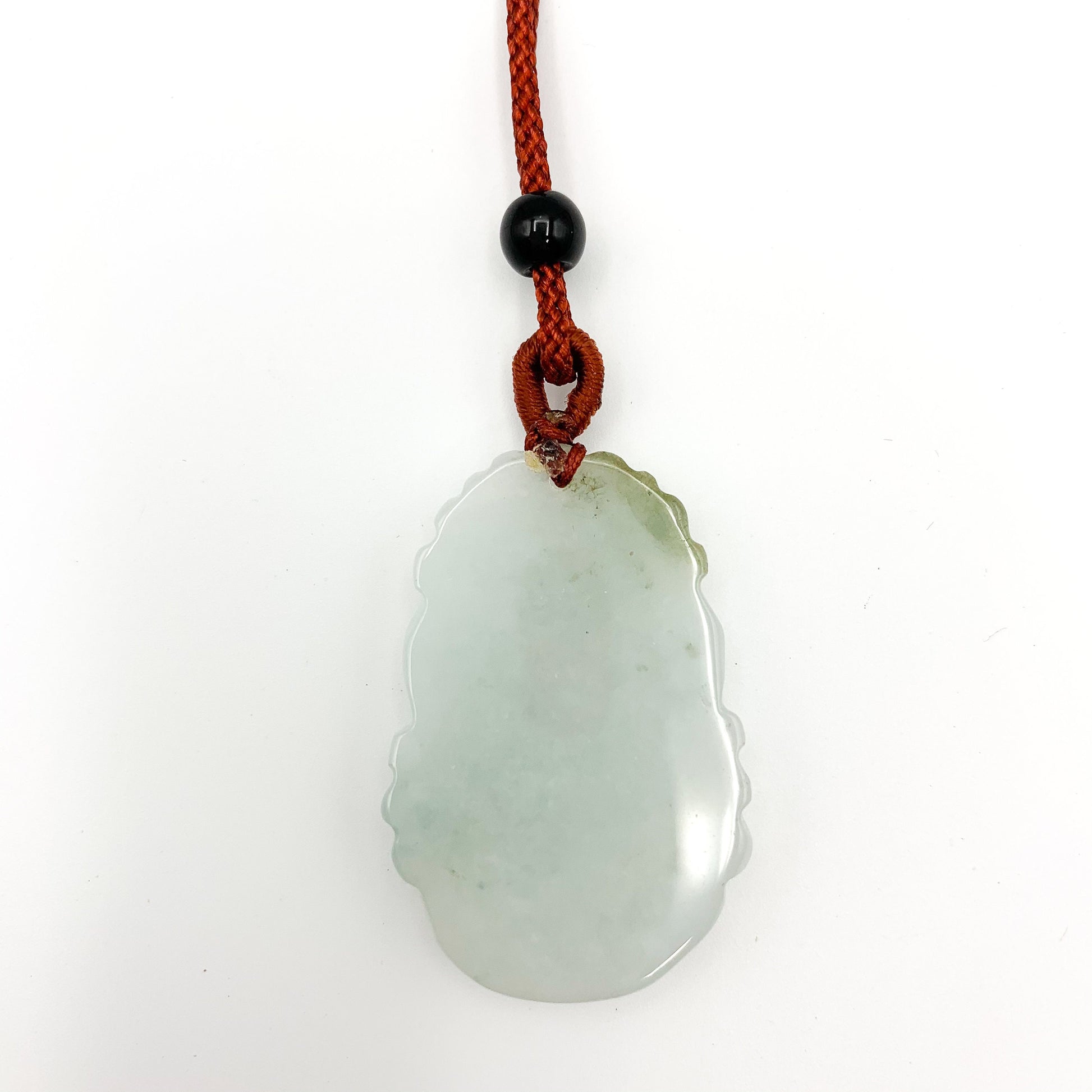 Jadeite Jade Sheep Goat Ram Chinese Zodiac Carved Pendant Necklace, YJ-0321-0328272-7 - AriaDesignCollection