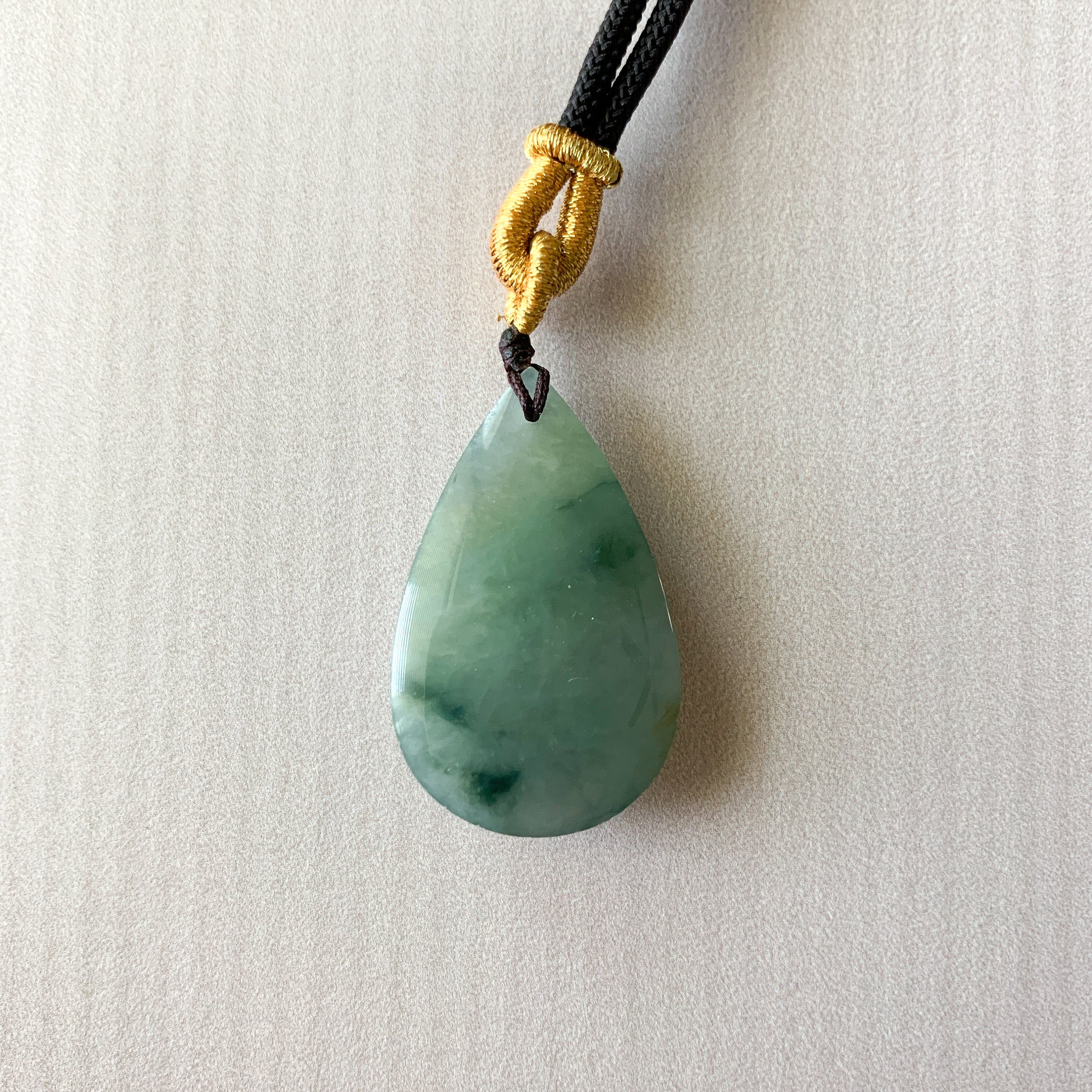 Icy Greenish Blue Jade Beads Necklace (NJN022) – New Jade
