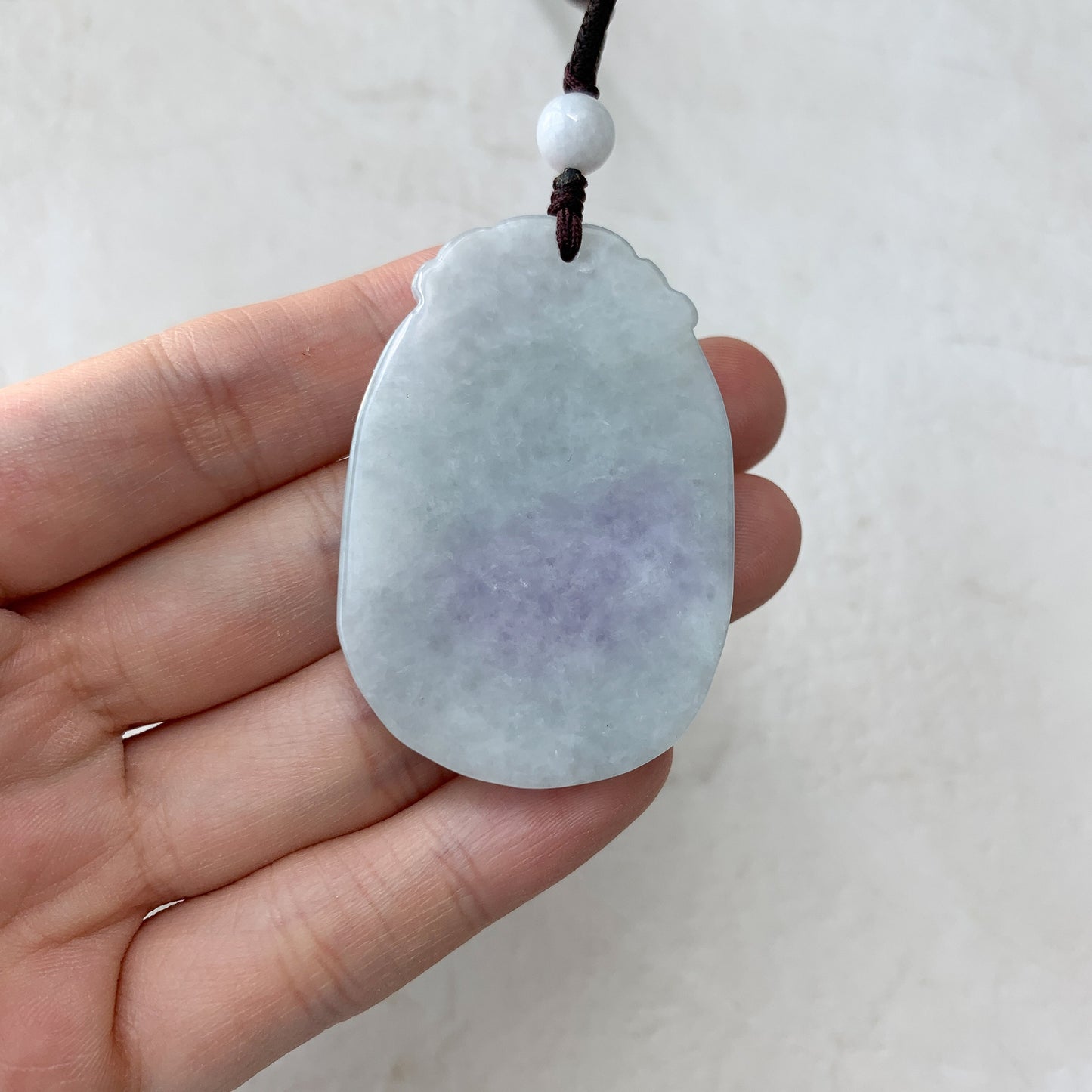 Horse Purple Jade Jadeite Chinese Zodiac Carved Pendant Necklace, YW-0110-1646929430 - AriaDesignCollection