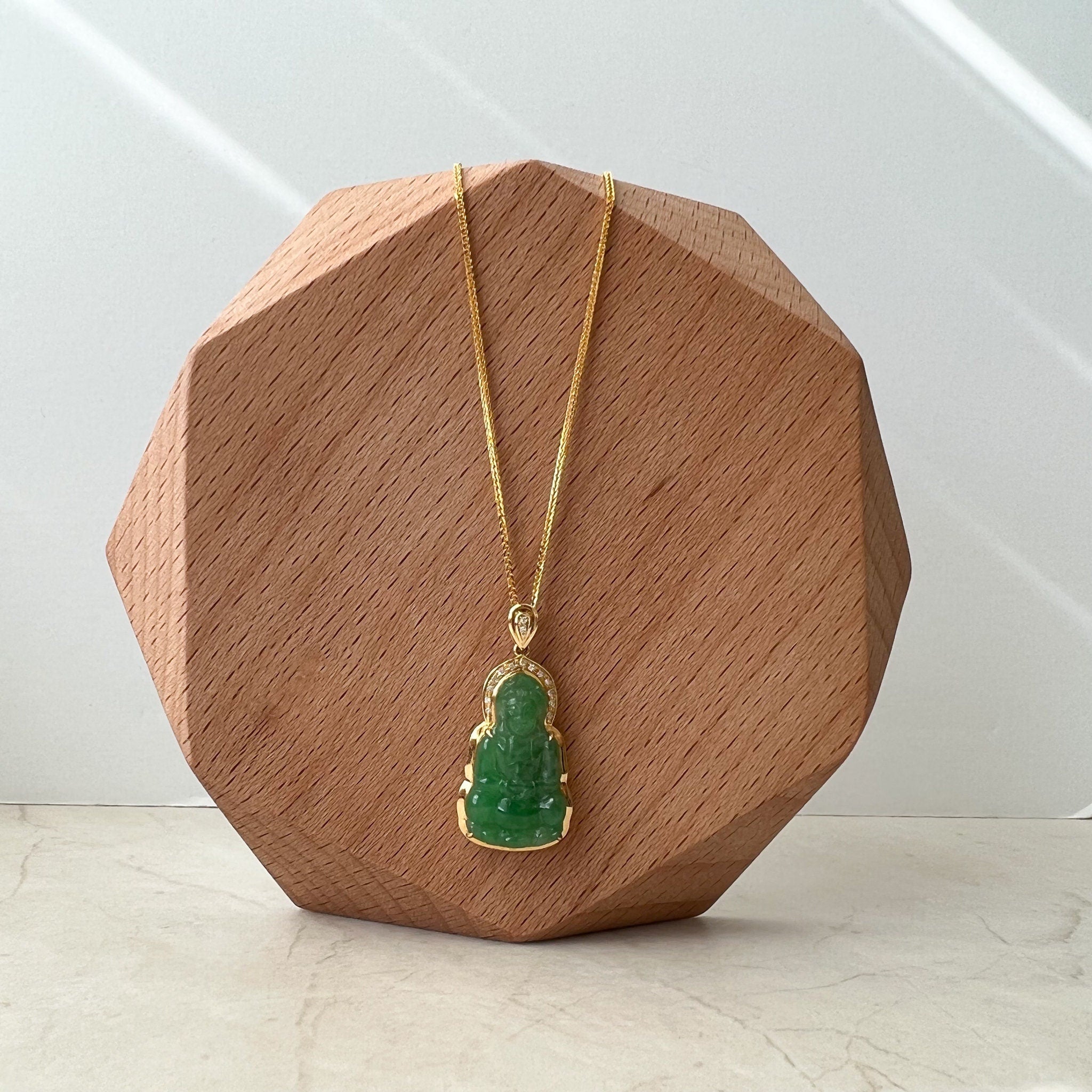 Jade hot sale chain necklace