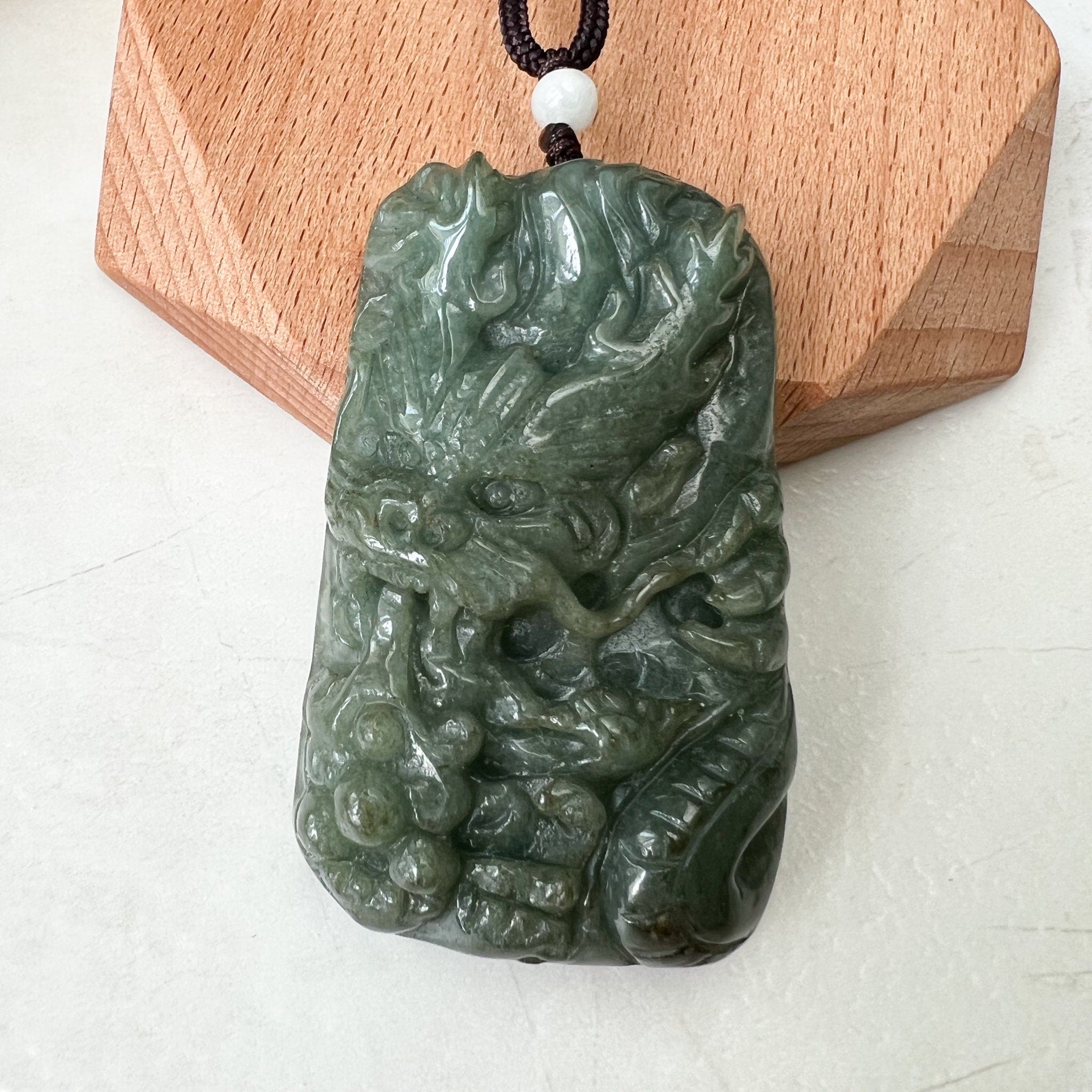 Huge popular jadeite jade pendant