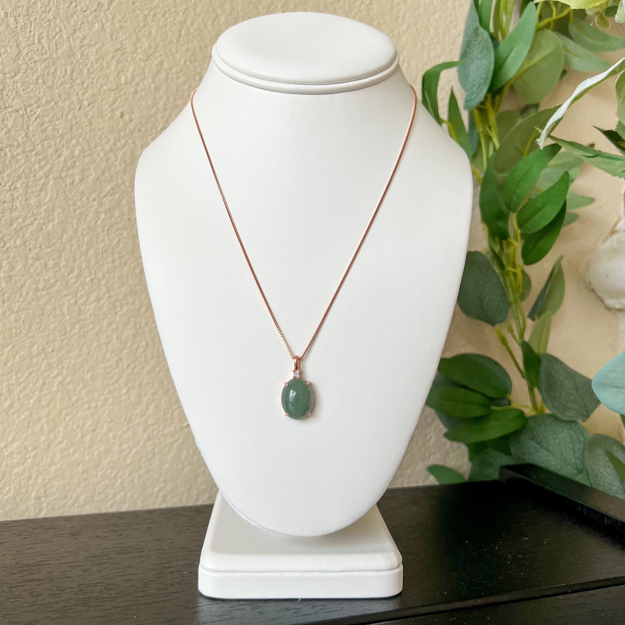 Jade Pendant Necklace | Real jade Jewelry | Baikalla.com