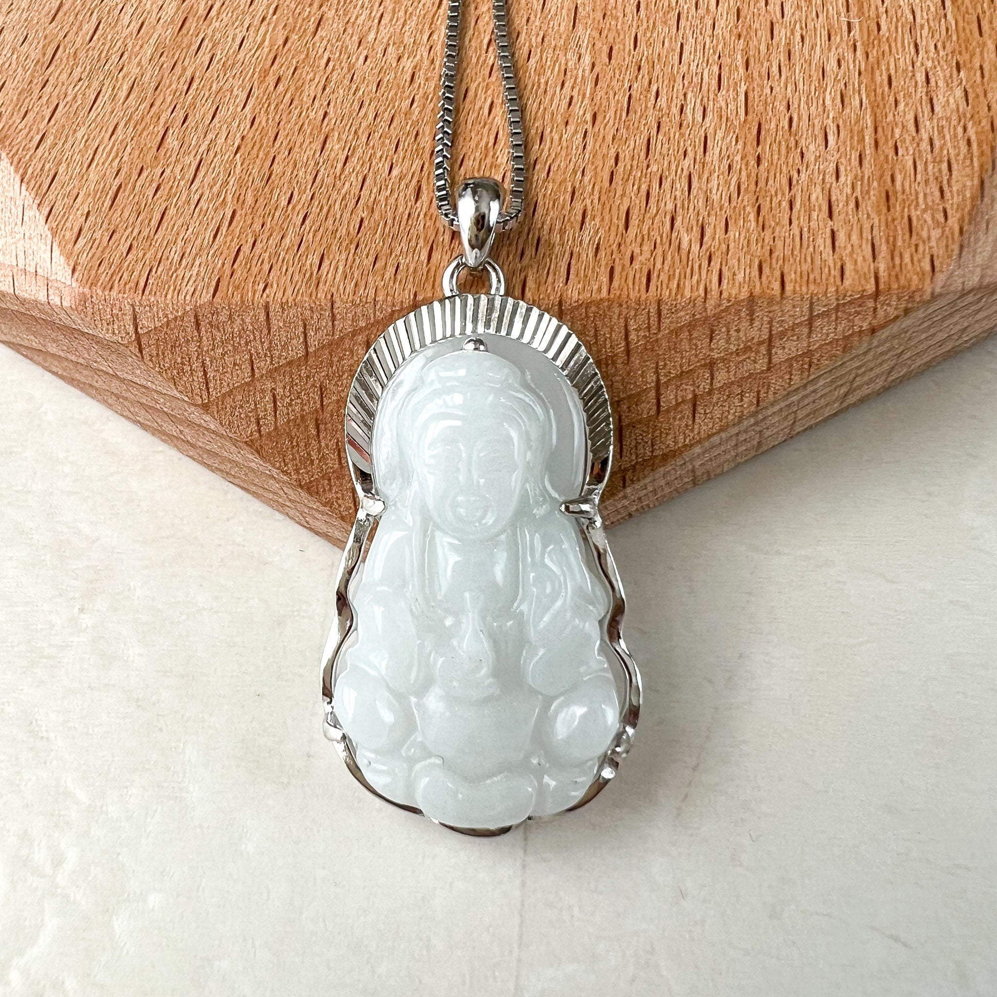 Female buddha sale necklace