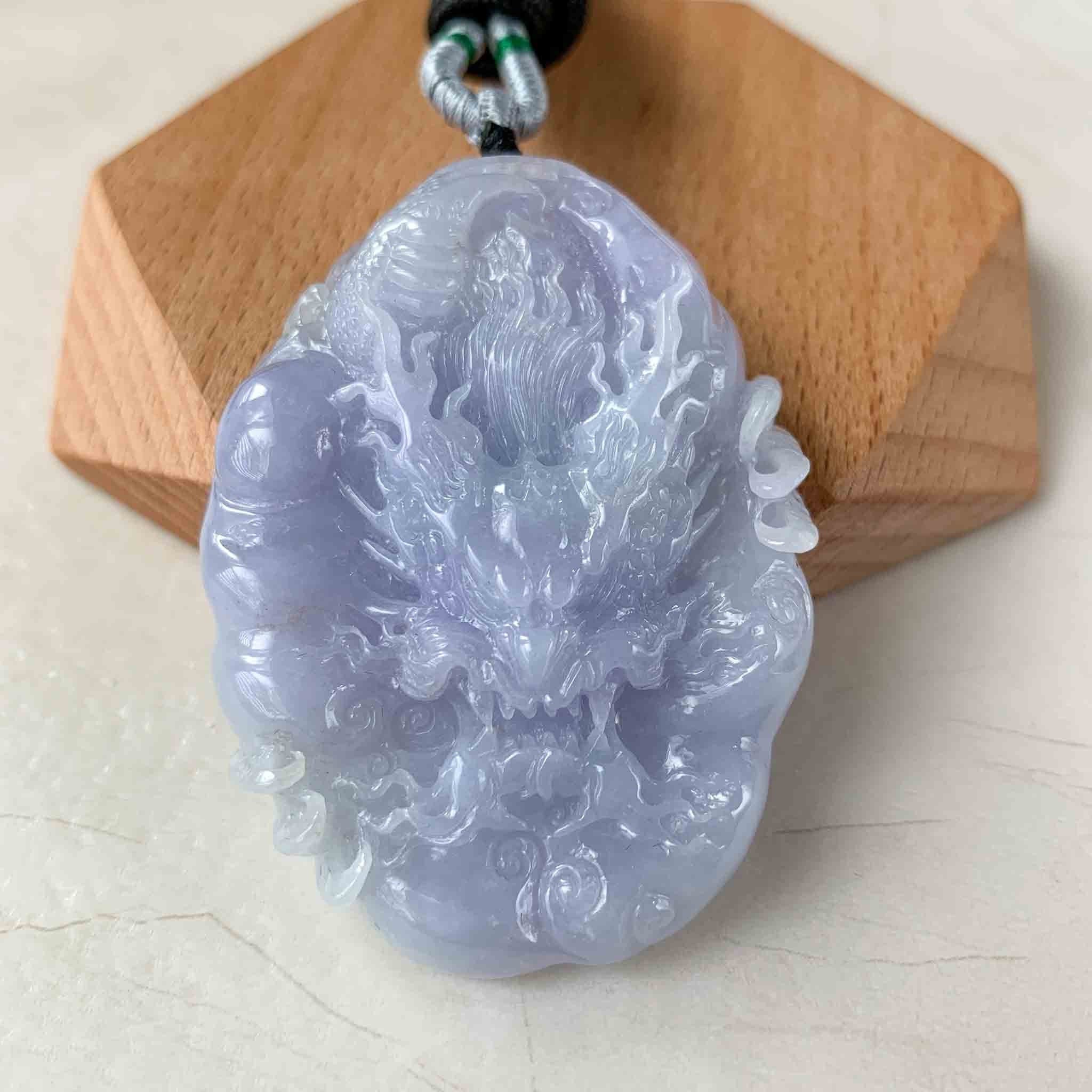 Purple Jade Pendant – House of Diamonds Hawaii