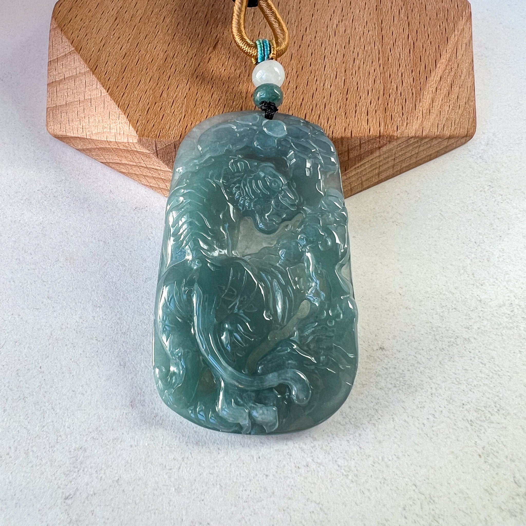 Ice Blue Buddha Necklace – Love, Charisma