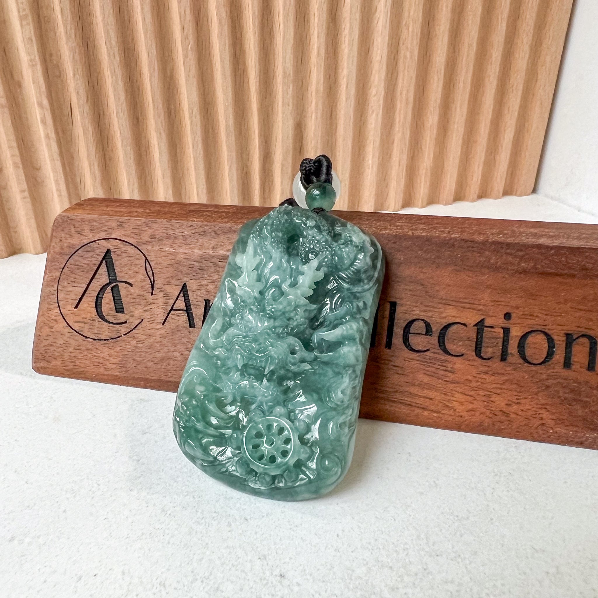 Blue jade online pendant