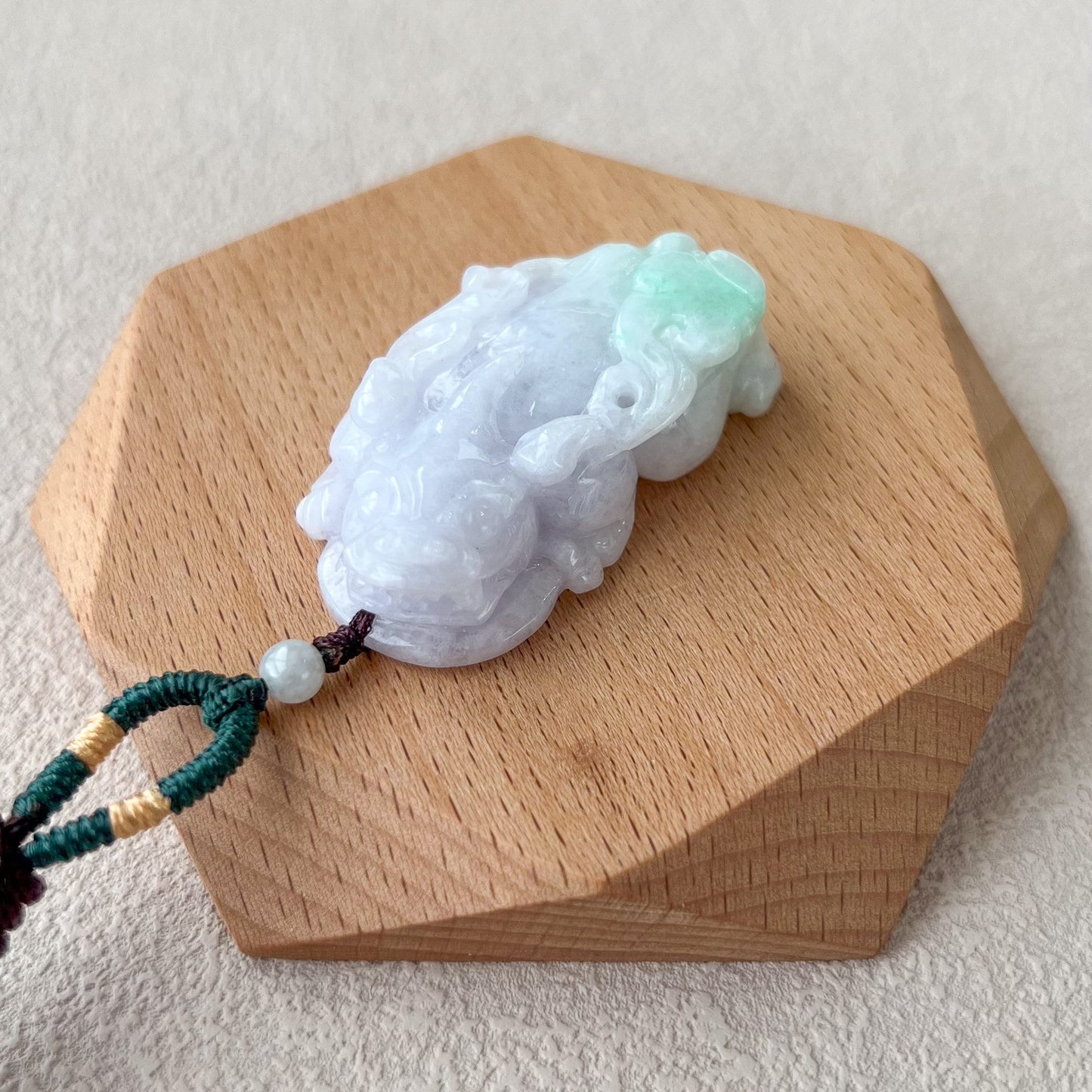 Jadeite Jade, Dragon Pixiu Pi Xiu, , Dragon Chinese Carved Pendant, YGR-0323-1708206337