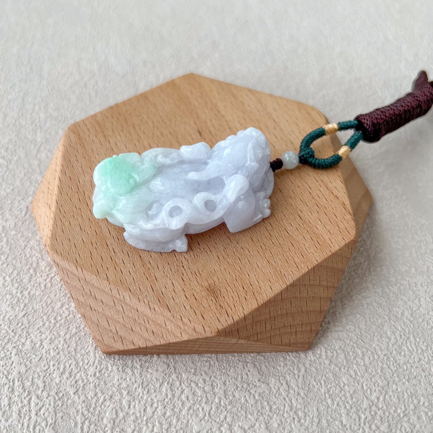 Jadeite Jade, Dragon Pixiu Pi Xiu, , Dragon Chinese Carved Pendant, YGR-0323-1708206337